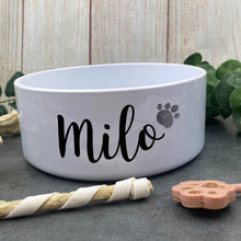 Load image into Gallery viewer, Personalised Dog Bowl-The Persnickety Co