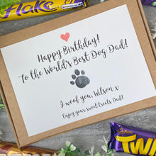 Load image into Gallery viewer, Happy Birthday Dog Dad / Mum - Personalised Chocolate Box-The Persnickety Co