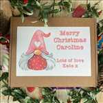 Load image into Gallery viewer, Personalised Christmas Gnome Sweet Box-4-The Persnickety Co