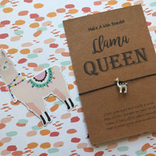Load image into Gallery viewer, Llama Queen-8-The Persnickety Co