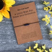 Load image into Gallery viewer, A Little Wish For Peace and Protection - Lapis Lazuli-2-The Persnickety Co