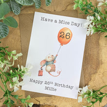Load image into Gallery viewer, Have A Mice Day! - Personalised Card-2-The Persnickety Co