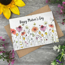 Load image into Gallery viewer, Happy Mothers Day Plantable Seed Card