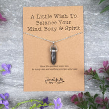 Load image into Gallery viewer, Crystal Necklace  - A Little Wish For Balance