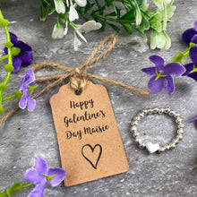 Load image into Gallery viewer, Happy Galentine's Day Stretch Ring-9-The Persnickety Co