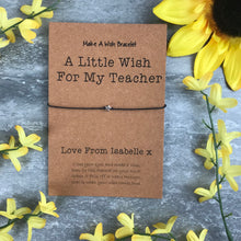 Load image into Gallery viewer, A Little Wish For A Teacher-5-The Persnickety Co