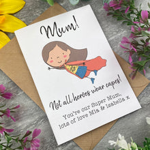 Load image into Gallery viewer, Mother's Day Super Heroes Mum Card