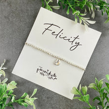 Load image into Gallery viewer, Initial Beaded Bracelet-2-The Persnickety Co