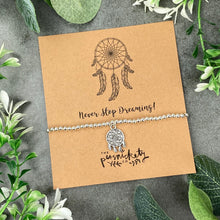 Load image into Gallery viewer, Never Stop Dreaming - Dream Catcher Beaded Bracelet-The Persnickety Co