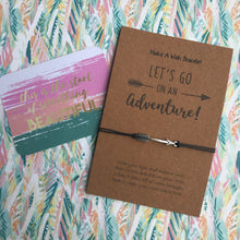Load image into Gallery viewer, Adventure Wish Bracelet-4-The Persnickety Co