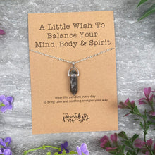 Load image into Gallery viewer, Crystal Necklace - A Little Wish For Balance-The Persnickety Co
