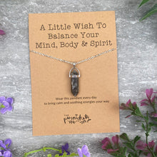 Load image into Gallery viewer, Crystal Necklace - A Little Wish For Balance-The Persnickety Co