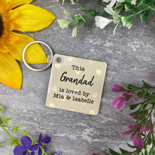 Load image into Gallery viewer, This Grandad Is Loved By Photo Keyring