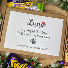 Load image into Gallery viewer, Personalised Christmas Mum/Dad - Chocolate Box-The Persnickety Co