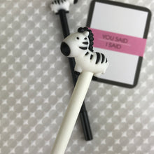 Load image into Gallery viewer, Zebra Gel Pen-5-The Persnickety Co
