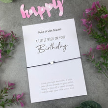 Load image into Gallery viewer, A Little Wish On Your Birthday