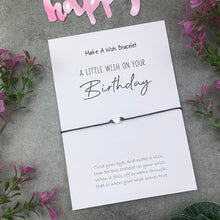 Load image into Gallery viewer, A Little Wish On Your Birthday