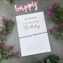 Load image into Gallery viewer, A Little Wish On Your Birthday