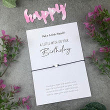 Load image into Gallery viewer, A Little Wish On Your Birthday