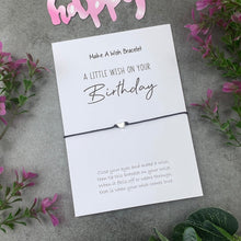Load image into Gallery viewer, A Little Wish On Your Birthday