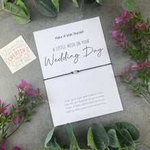 Load image into Gallery viewer, A Little Wish On Your Wedding Day