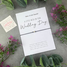 Load image into Gallery viewer, A Little Wish On Your Wedding Day