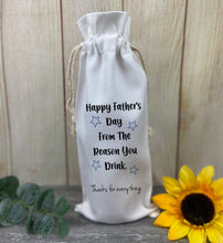 Load image into Gallery viewer, Happy Father's Day From The Reason You Drink - Funny Bottle Bag-The Persnickety Co