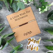Load image into Gallery viewer, A Little Wish For Motivation - Beaded Bracelet-2-The Persnickety Co