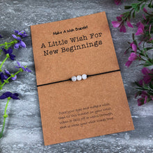 Load image into Gallery viewer, A Little Wish For New Beginnings Wish Bracelet-4-The Persnickety Co
