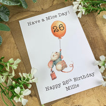 Load image into Gallery viewer, Have A Mice Day! - Personalised Card-8-The Persnickety Co