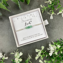 Load image into Gallery viewer, Luck - Aventurine Gemstone Necklace and Bracelet