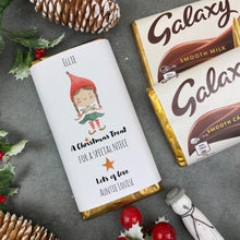 Load image into Gallery viewer, Niece Christmas Gift - Personalised Chocolate Bar