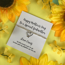 Load image into Gallery viewer, Happy Mothers Day To A Special Godmother - Personalised Bracelet-6-The Persnickety Co