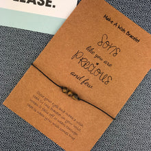 Load image into Gallery viewer, Sons Like You Are Precious And Few-2-The Persnickety Co