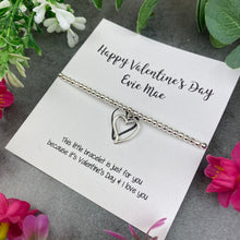 Load image into Gallery viewer, Personalised Valentine's Day I Love You Beaded Bracelet