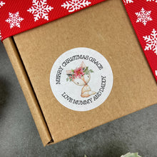 Load image into Gallery viewer, 20 Personalised Woodland Friends Stickers - Fox-The Persnickety Co