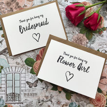 Load image into Gallery viewer, Thank You For Being My Bridesmaid-The Persnickety Co