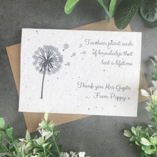 Load image into Gallery viewer, Teachers Plant Seeds Of Knowledge Card-2-The Persnickety Co