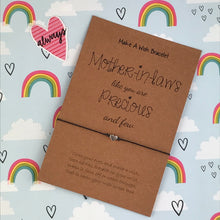 Load image into Gallery viewer, Mother In Laws Like You Are Precious And Few Heart Wish Bracelet-The Persnickety Co