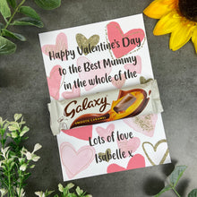 Load image into Gallery viewer, Personalised Valentines Chocolate Treat