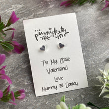 Load image into Gallery viewer, To My Little Valentine Earrings-3-The Persnickety Co