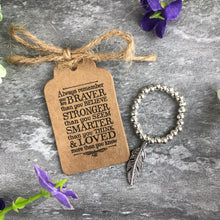Load image into Gallery viewer, Feather Stretch Ring-The Persnickety Co