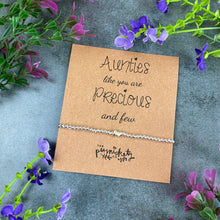 Load image into Gallery viewer, Aunties Like You Are Precious And Few Beaded Bracelet-6-The Persnickety Co