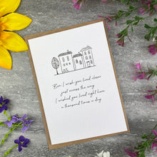 Load image into Gallery viewer, I Wish You Lived Closer Personalised Card