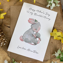 Load image into Gallery viewer, Happy Mother's Day To My Beautiful Mummy - Personalised Card-The Persnickety Co
