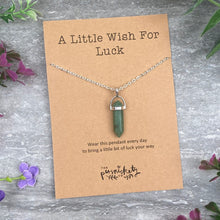 Load image into Gallery viewer, Crystal Necklace  - A Little Wish For Luck
