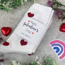 Load image into Gallery viewer, Happy Galentines Day- Heart Socks