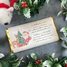 Load image into Gallery viewer, Christmas Eve Personalised Chocolate Bar