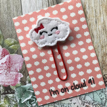 Load image into Gallery viewer, Felt Cloud Paper Clip-9-The Persnickety Co
