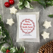 Load image into Gallery viewer, Pack of 8 Handmade Soy Wax Melts - Merry Christmas Auntie-The Persnickety Co